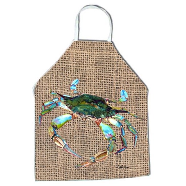 Carolines Treasures Carolines Treasures 8731APRON Crab Apron - 27 x 31 in. 8731APRON - main
